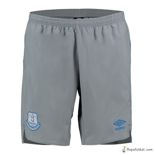 Pantalones Everton Replica Segunda Ropa 2017/18 Gris